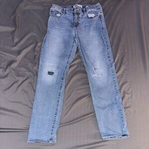 Light blue ripped jeans old navy